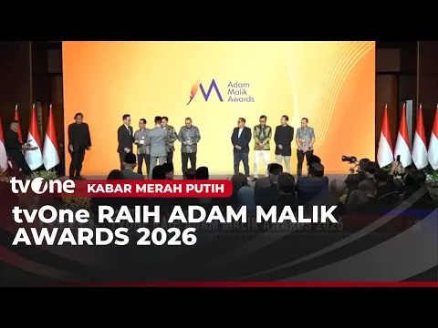 tvOne Sabet Penghargaan Sebagai Media Televisi Terbaik di Adam Malik Awards 2026