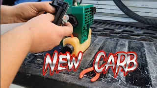 FREE WEED EATER FEATHERLITE FINALLY RUNS HOW TO REPLACE THE CARB ON A WEEDEATER FEATHERLITE