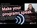 Make your Code Speak to You Using Text-to-Speech TTS