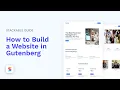 How to Build a Website in Gutenberg with Stackable
