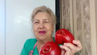 Когда времени в обрез-мой обед. Роскошные      помидоры.