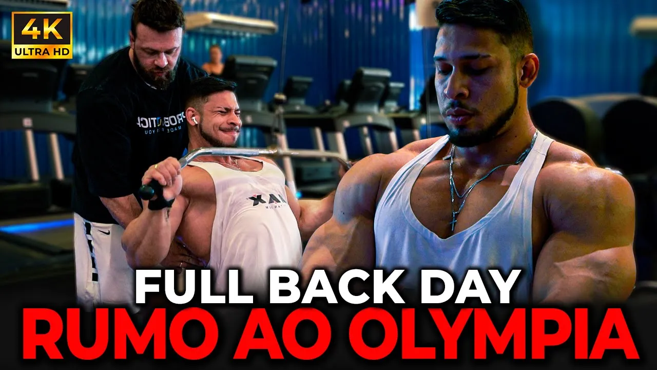 FULL BACK DAY! RUMO AO MR OLYMPIA!