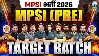 MPSI Pre Target Batch 2026 📚 MPSI Prelims Preparation, Strategy, Roadmap | Khan Global Studies