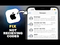 Fix Not Receiving Verification Codes On iPhone in SECONDS