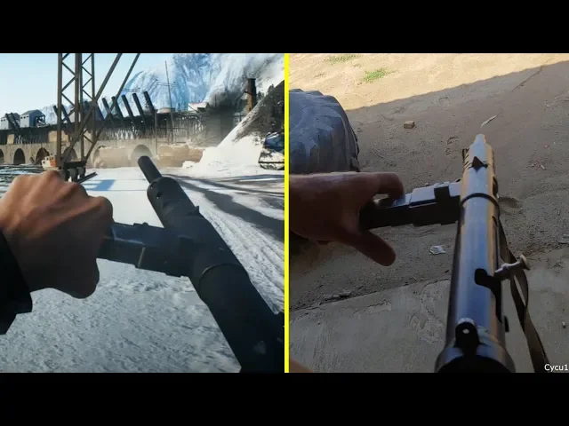 Battlefield V Guns vs Real Life Comparison