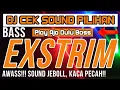 Download Lagu DJ CEK SOUND HOREG BASS GLERR [BASSBOSTED] - DJ BARAT FULL BASS || DJ CEK SOUND