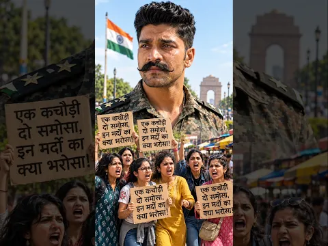 पूरे मर्द समाज को गलत बोलने वाली लड़कियों को अकेले फौजी ने बचाया 🔥🇮🇳🫡 #indianarmy #shortsfeed