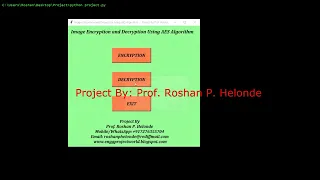 Python Code for AES Image Encryption Decryption Image Encryption Decryption Python Source Code