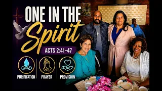 One in the Spirit A Sermon on Immersion in Acts 2 41-47 at Lynwood UMC