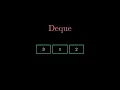 Deque Double-ended queue Data Structure Definition and Example
