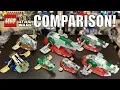 LEGO Star Wars Slave 1 Comparison 7144 7153 6209 8097 75060 75243