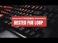 Nested for loops in java Tagalog