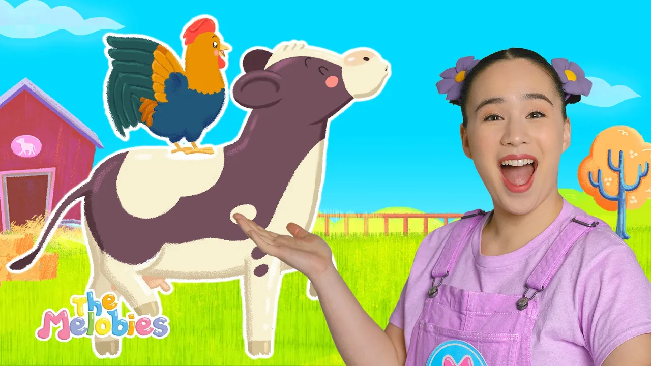Cock-a-Doodle Moo | Melobies | Kid Songs & Nursery Rhymes | #Melobies #nurseryrhymes #kidssongs Cock-a-Doodle Moo | Melobies | Kid Songs & Nursery Rhymes | #Melobies #nurseryrhymes #kidssongs