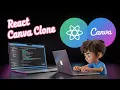 Build a React js Canva Clone Graphics Designer Editor in Browser Using Fabric js in TypeScript
