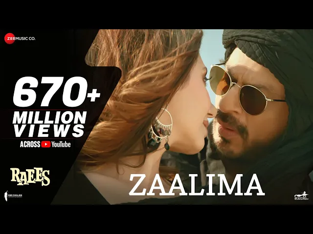 Download MP3 Zaalima | Raees | Shah Rukh Khan & Mahira Khan | Arijit Singh & Harshdeep Kaur | JAM8 | Pritam