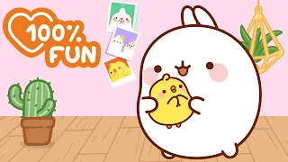 Friends Always Help Each Other! 💛🤝 Molang’s Sweetest Moments