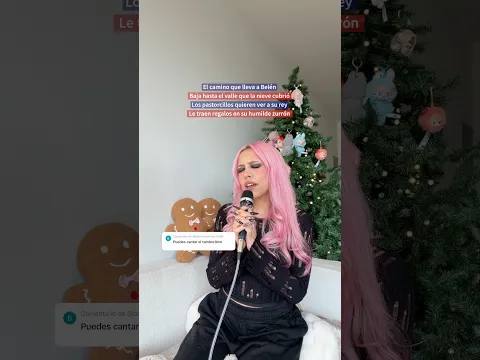Canta conmigo “el tamborilero” 🩷🎄 #singmas #karaoke #musica  #navidad #villancicos #dueto #duo