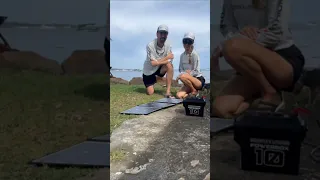 Dakota lithium power box makes our lives way easier! #dakotalithium  #sailingbyefelicia #offgrid