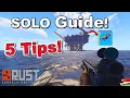 How To Take Small Oil Rig SOLO Rust Console Edition