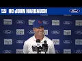 John Harbaugh The guys got after it today New York Giants