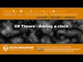 C Xamarin Cohort 05H - C Timers Displaying a clock