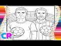 Ronaldo Becomes Messi s Great Friendship Between Ronaldo and Coloring Book