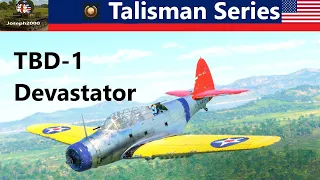 War Thunder Talisman Series TBD-1 Simple but effective
