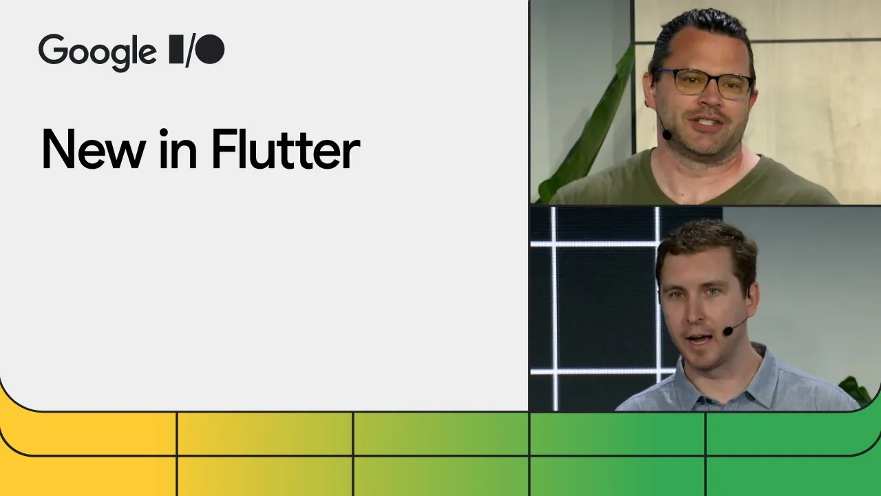 Outline Video What's new in Flutter