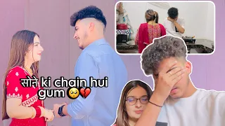 Download Shone ki Chain Hui Gum 🥺💔| Aman Malik | New vlog /part - 1 #goldchain #viral #couplegoals MP3