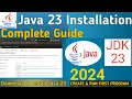How to Install Java JDK 23 on Windows