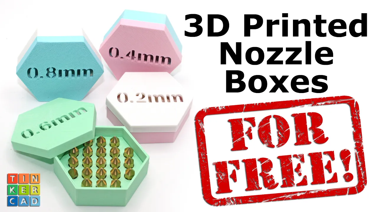 Nozzle Storage Boxes