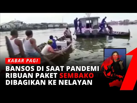 Ribuan Paket Sembako Dibagikan untuk Nelayan dan Mahasiswa Rantau di Sejumlah Daerah