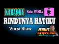 Lagu RINDUNYA HATIKU KARAOKE Nada WANITA