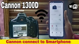 Download Cannon Camera connect//Transfer images to Smartphone// canon 1300D MP3