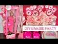 DIY Barbie Box and Party Prep with Me How I Put Together a Barbie Party in 24 hrs on a Budget