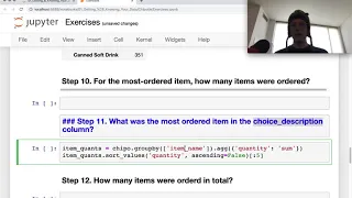 Python pandas Chipotle Exercises