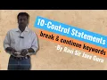 10 - Control Statement