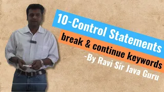 10 - Control Statement