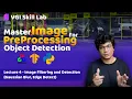 OpenCV Image Preprocessing Lecture 4 - Image Filtering and Detection Gaussian Blur Edge detect