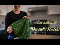 How To Make Reusable Paper Towels Easy DIY Project