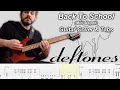Download Lagu Back to School (Mini Maggot) - One Shot Guitar Cover \u0026 Tabs - Deftones