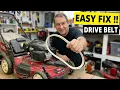 EASILY Change the DRIVE BELT on a TORO RECYCLER FWD Lawn Mower - Step by Step Demo
