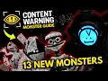 Content Warning NEW Monster Guide