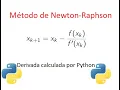 Newton-Raphson Method in Python