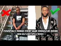 7 Essentials Things Every Man Should Be Doing Self Care Tips for Guys Bare Minimum Self Care