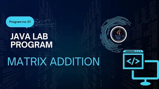 VTU Java Lab Program 1 Master Matrix Addition Easy Java OOP Guide 2025