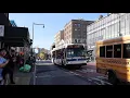NYC Bus Jamaica bound Orion VII NG HEV 4685 Q20B at Main Av