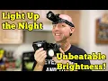 Ultra Bright LED Headlamp Review - 990 000 Lumens Waterproof USB Rechargeable