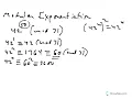 modular exponentiation