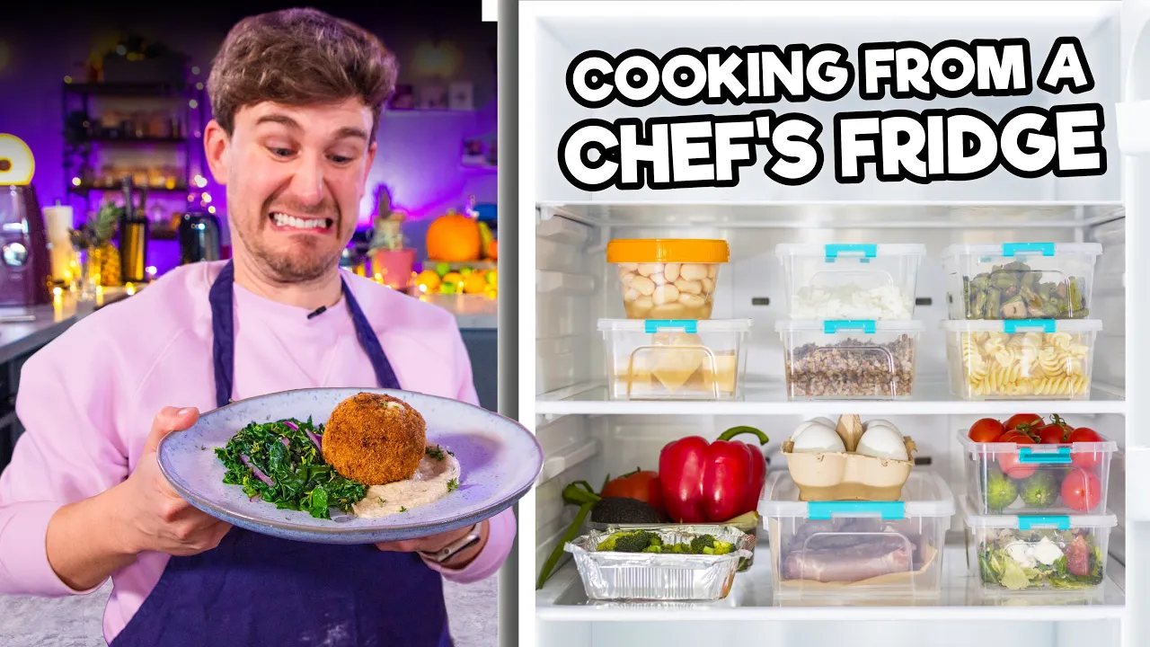 "AN UNBELIEVABLE EFFORT"   We EACH cook from a Chefs Home Fridge?!